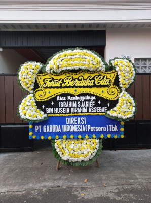 Papan Bunga Duka di Prabu Dipo